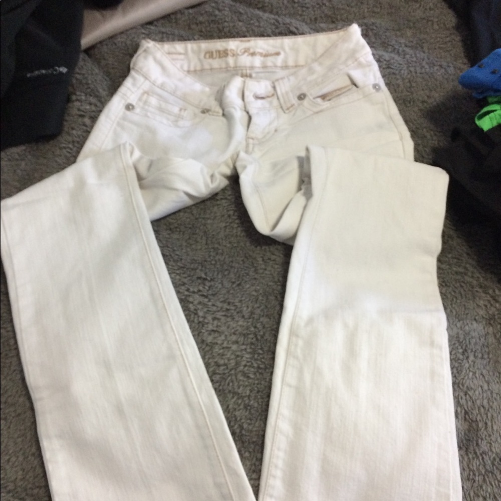 White jeans